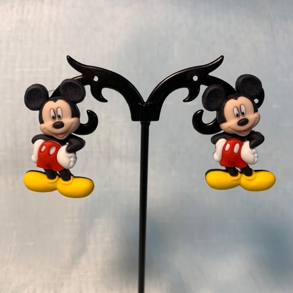 NWT 1 Pair of Handmade Disney Mickey Mouse Pierced Earrings in 3 Styles - Picture 5 of 11